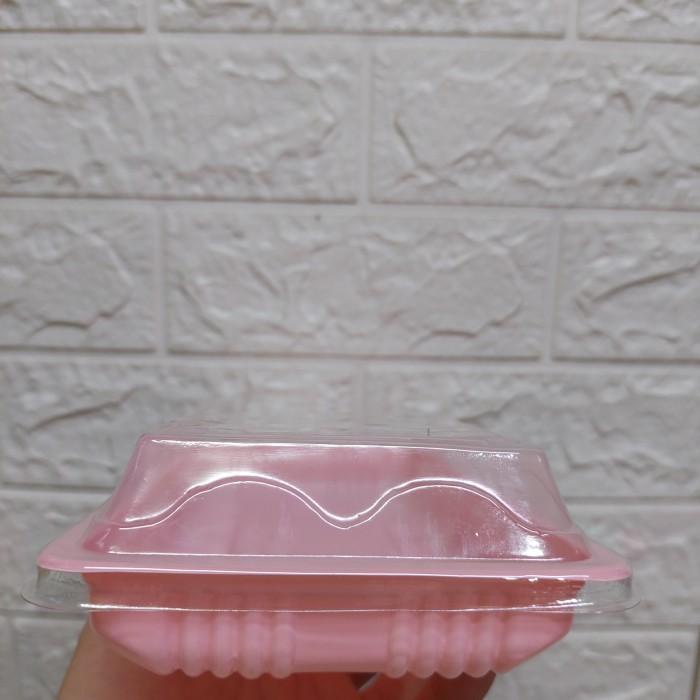 

Mika Tray Box Medium Pink /Kotak Bolu Brownies Pink Ukuran M @50Set 015