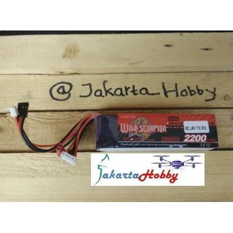 Wild Scorpion Nano 2200Mah 3S 8C (Transmitter Battery) - Panjang