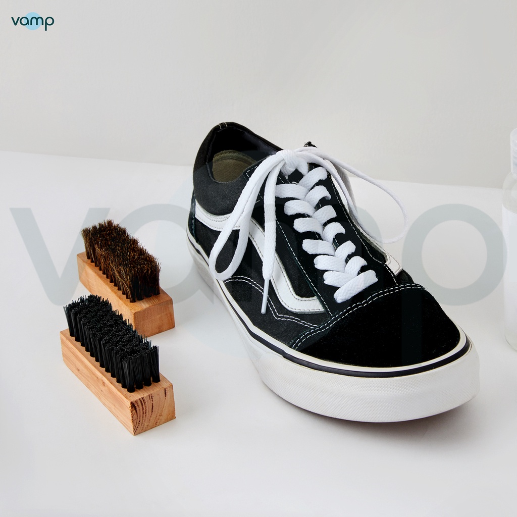 Shoe Cleaner 250ml + Premium Brush &amp; Standard Brush | Pembersih Sepatu Sikat Sabun Cuci Sneakers by Vamp Shoe Care | Easy Cleen