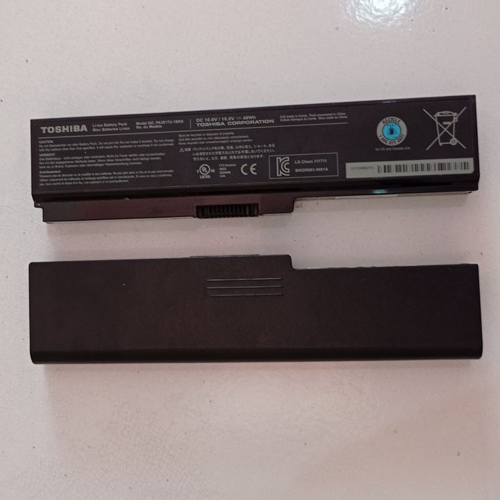 Baterai Toshiba C600 C640 C645 L635 L640 L645 L735 PA3817U-1BRS Bekas