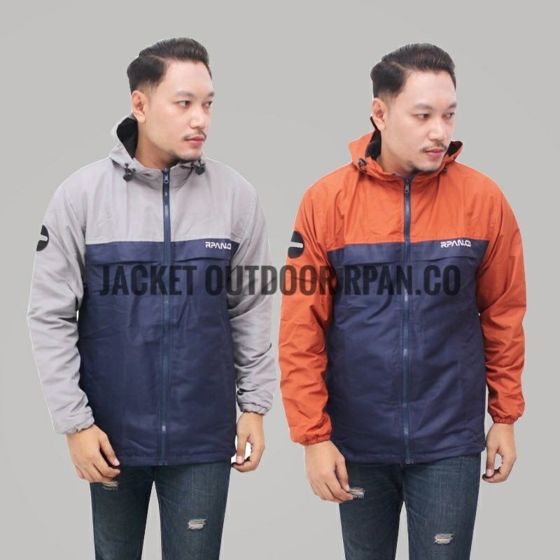 PaleJeans JAKET COMBI OUTDOOR PRIA / JAKET GUNUNG PRIA / JAKET PARASUT KOMBINASI / JAKET TASLAN PRIA