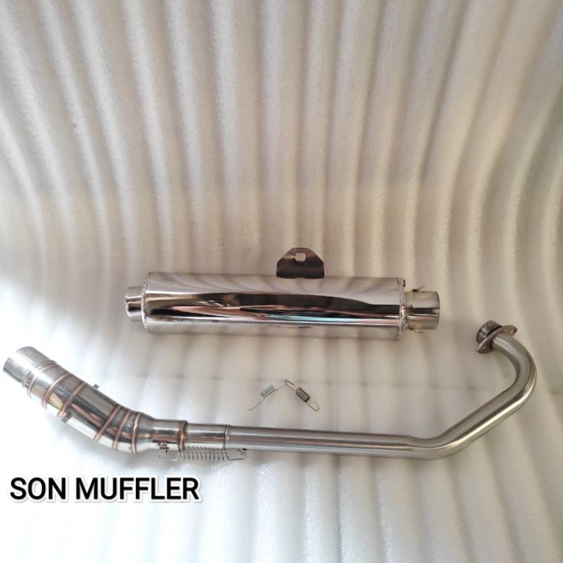 Knalpot Ckd Standart Cb 150 Old Satria Fu barong Satria Fu Fi/injexsi VIXION Cb150 New Verza Sonic 1