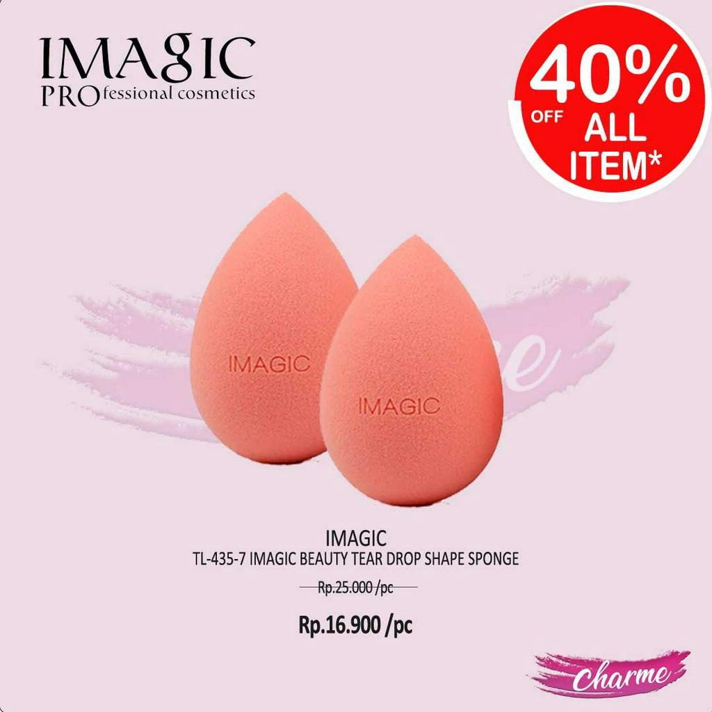 (READY &amp; ORI) IMAGIC Beauty Blender Sponge Spons Makeup TL435 TL 435