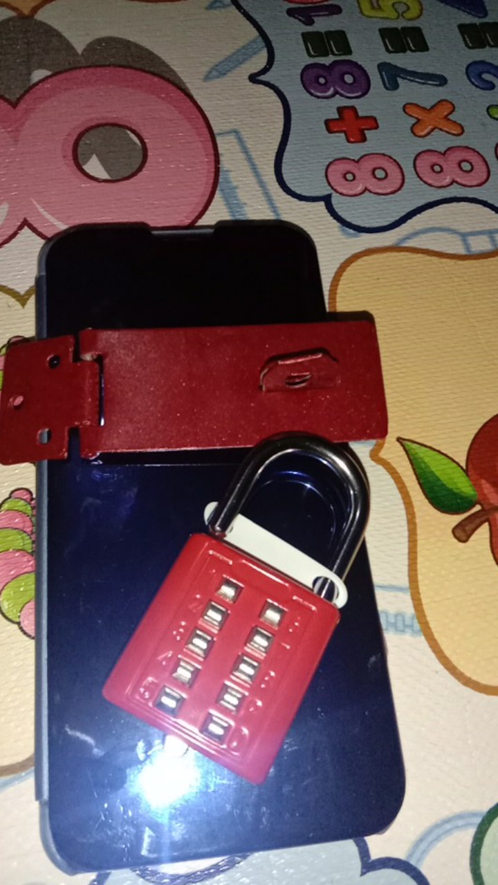 Overval Plat Warna Kunci 3 Inch ( 8 Cm ) / Cantolan Gembok / Kait Gembok