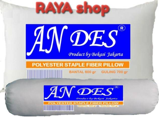 ANDES Bantal kepala super empuk dan sangat lembut