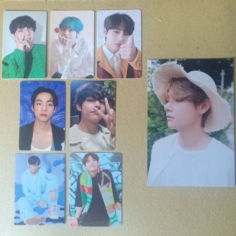 [OFFICIAL] Photocard Postcard BTS Taehyung Mots Journey UMJ SG 17 Memo 19 Clue M2U BE EE POB SG 21