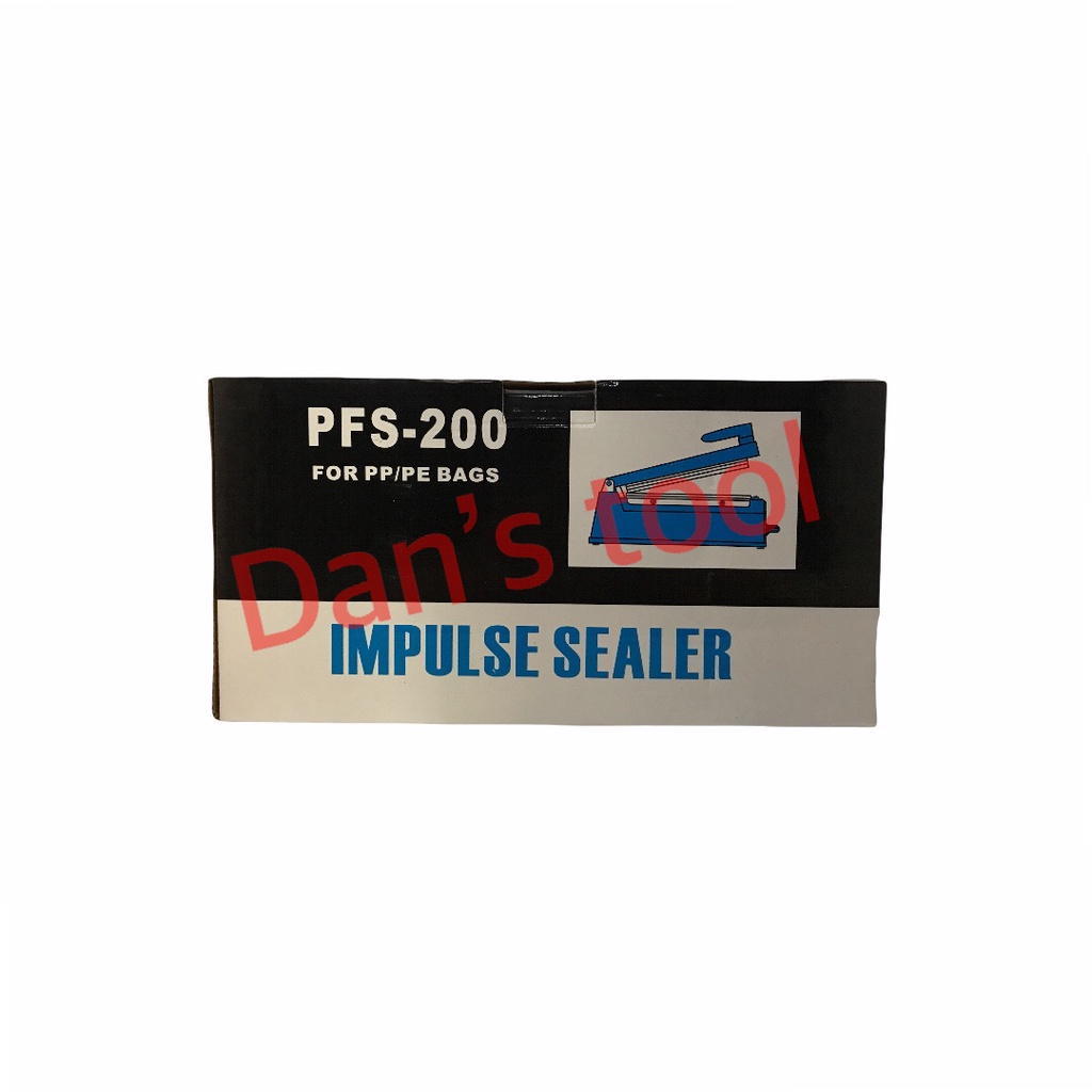 Impulse Sealer - Alat Seal Plastik - Plastik Sealer - Mesin Segel Plastik 20 CM Body Besi