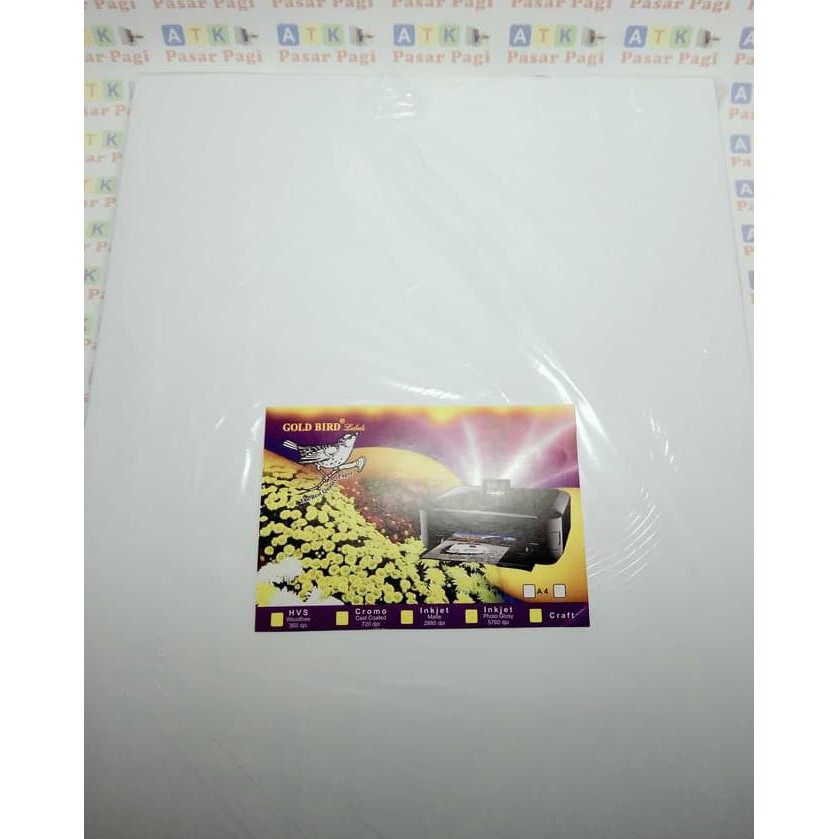 

[[BISA COD]] stiker hvs putih A4 high quality Golb Bird TERPERCAYA Kode 154