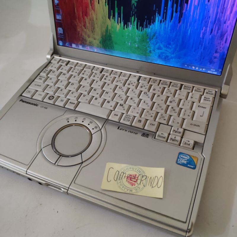 Laptop limited edition panasonic cf-n8 - core2duo - Hardisk 250gb - laptop bekas murah meriah