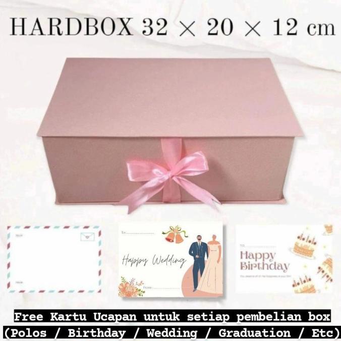 

Best Product!!! Hardbox 32X20X12 - Box Hampers - Gift Box - Kotak Kado - Kotak Hadiah - Paling Diminati