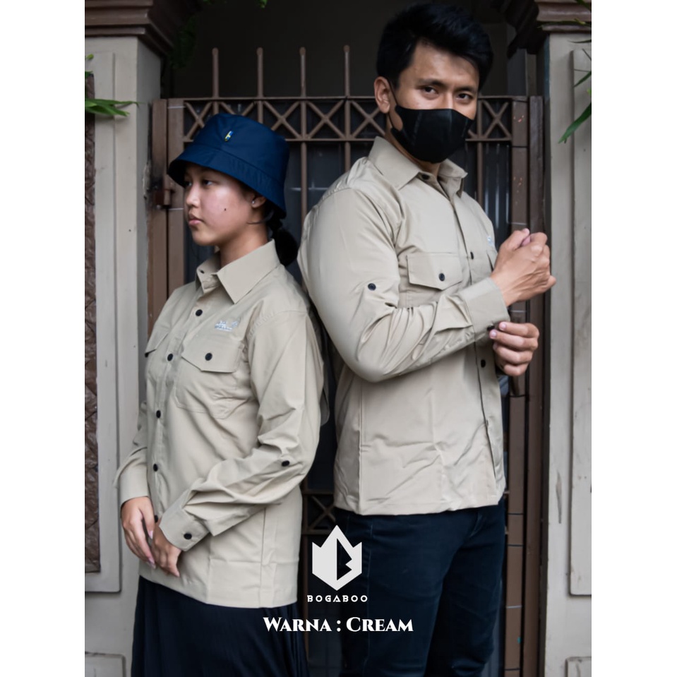 Bisa [COD] Kemeja Tactical Lengan Panjang Pria JWS - Kemeja Taktikal - Baju PDL - Kemeja PDL JWS - kemeja outdoor