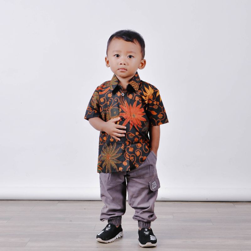 Kemeja Batik Anak Terbaru Usia 1-10 Tahun