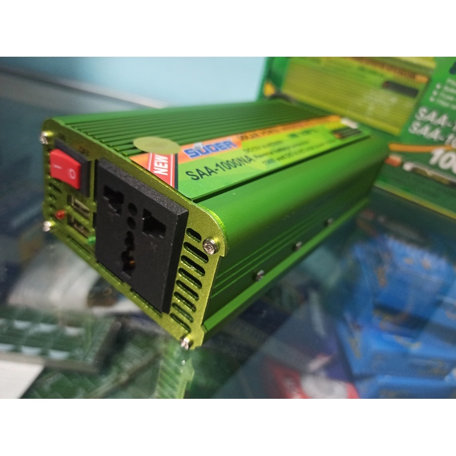 SOLAR POWER Inverter 1000 Watt WITH BUZZER SUOER SAA-1000N ALARM ORI