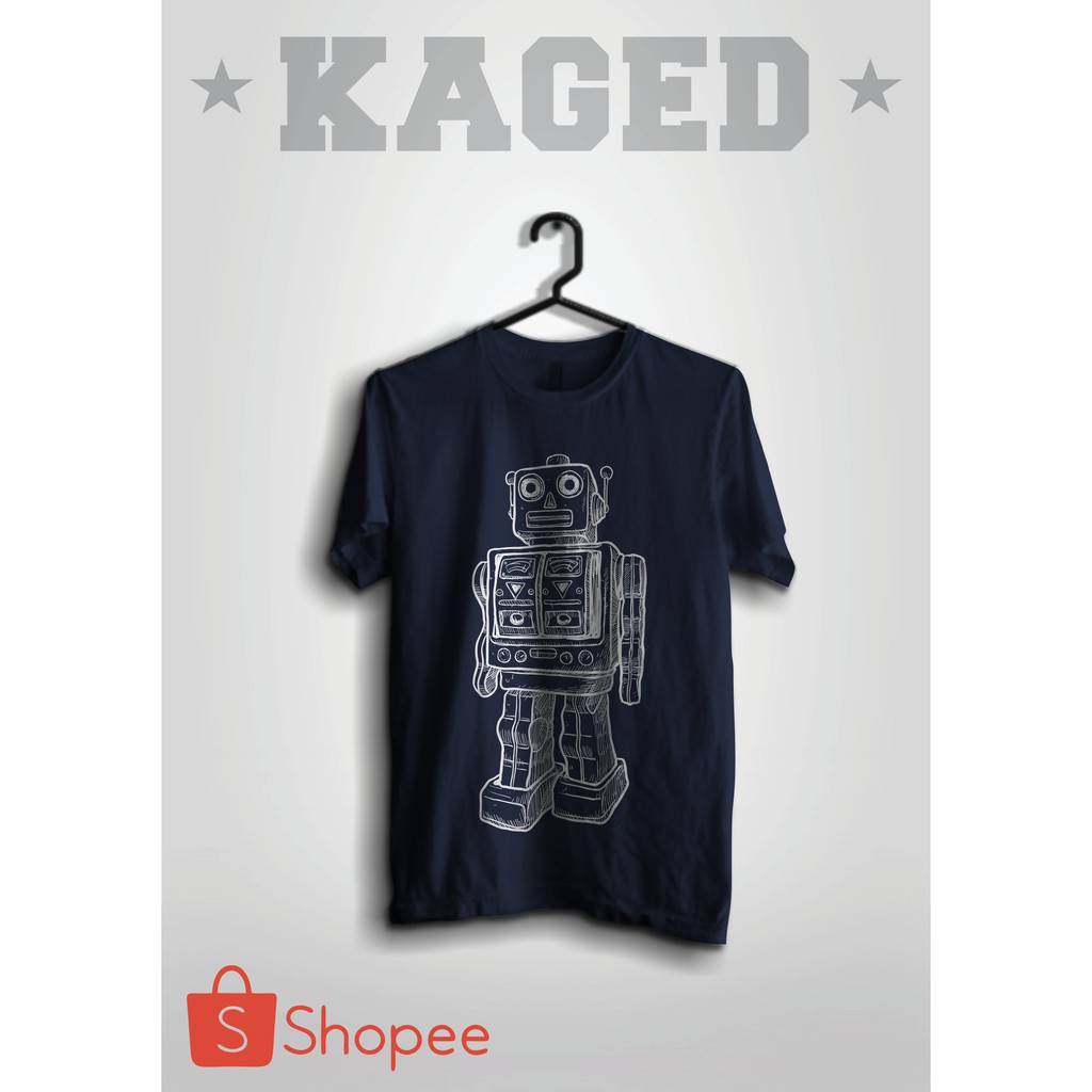 KAOS ROBOT KAOS ROBOTIK KAOS KOMUNITAS ROBOTIKA KAOS PECINTA ROBOT #WARNABIRUDONGKER