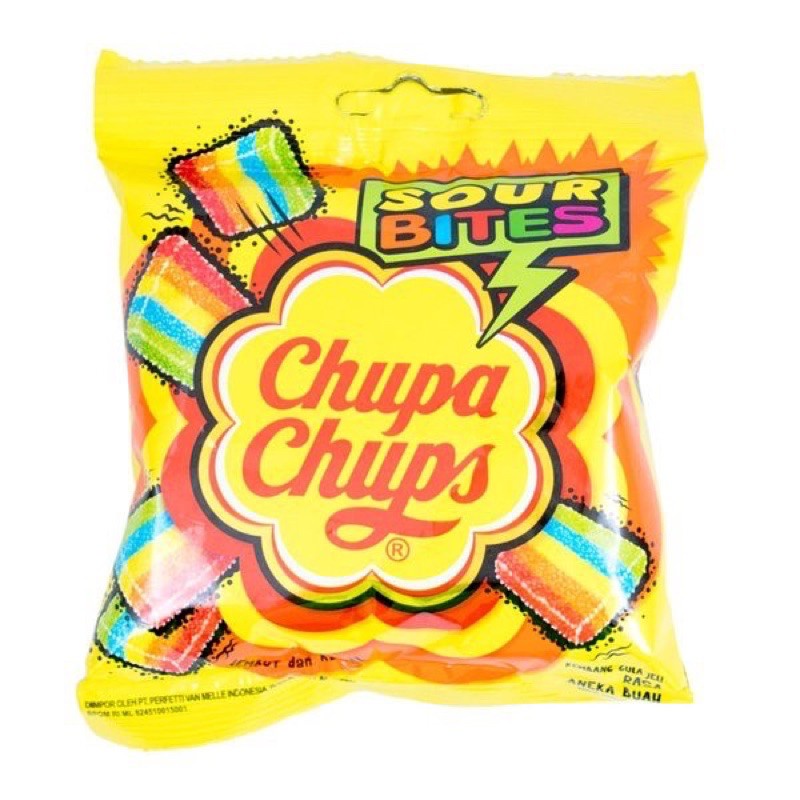 

Chupa chups bites sour jelly 56 gram