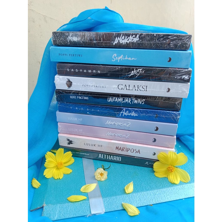 Buku Novel Wattpad Murah ORIGINAL 100% BARU & SEGEL Galaksi Septihan Poppi Pertiwi Alaska Nisaafatm 