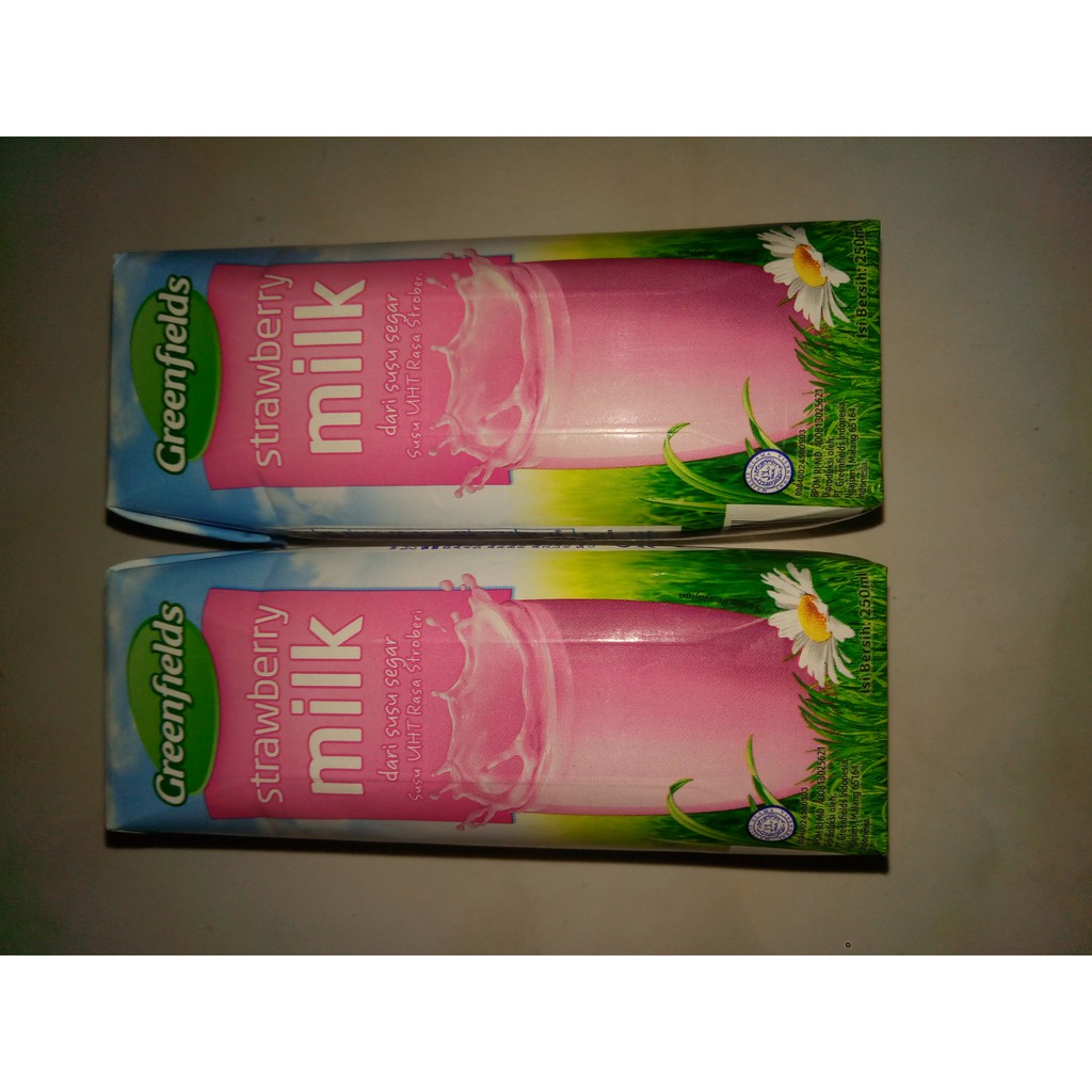 

Susu Greenfields Choco Malt & Strawberry 250ml