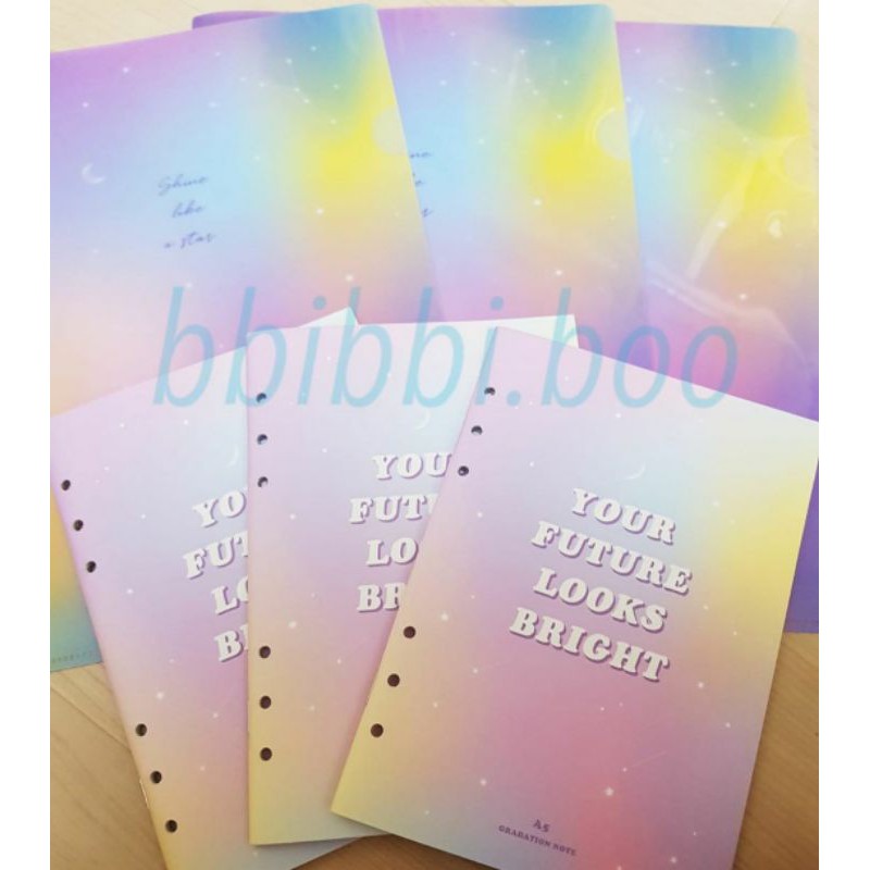 

ARTBOX korea binder book rainbow & map rainbow