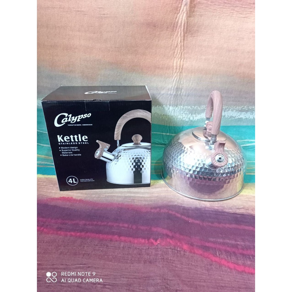 Teko Calypso 4 Liter/TEKO AIR PANAS/TEKO BAHAN STAINLESS/TEKO