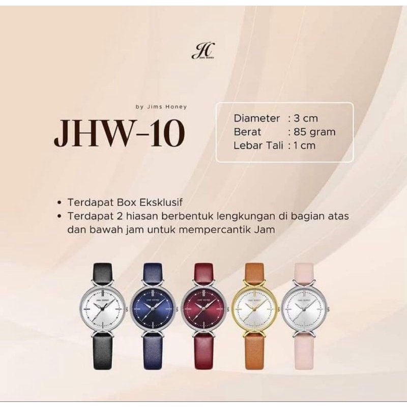 JAM TANGAN WANITA CEWEK PEREMPUAN UNIK CANTIK MURAH PROMO DISKON SALE JIMS HONEY JHW 10 JHW10 KADO ULTAH ANNIVERSARY PACAR ISTRI CEWEK PEREMPUAN UNIK ELEGANT CANTIK MURAH FEMINIM