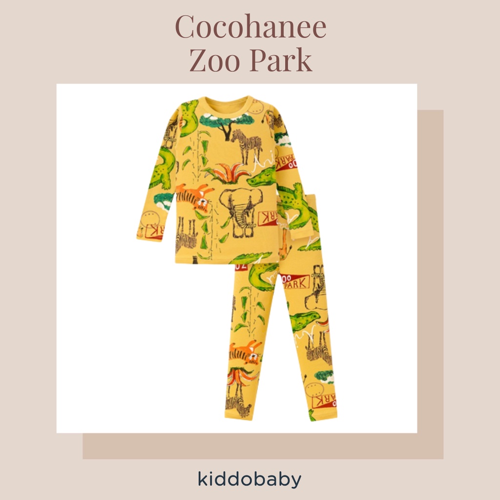 Cocohanee - Zoo Park | Baju Setelan Anak | Baju Tidur Anak