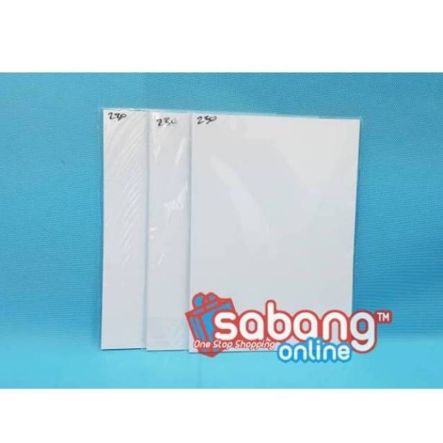 KERTAS FOTO POLOS 230 GSM / KERTAS FOTO MURAH