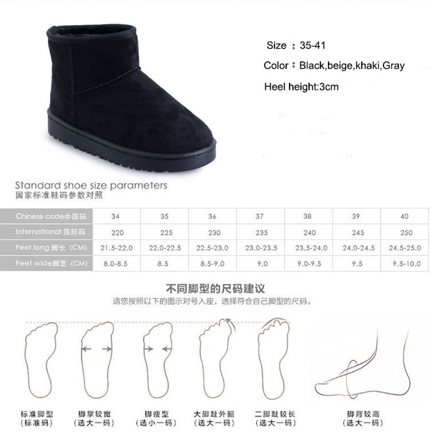 IMPORT Boots UGG Sepatu Boots Winter Import Musim Dingin Suede Bulu Fur