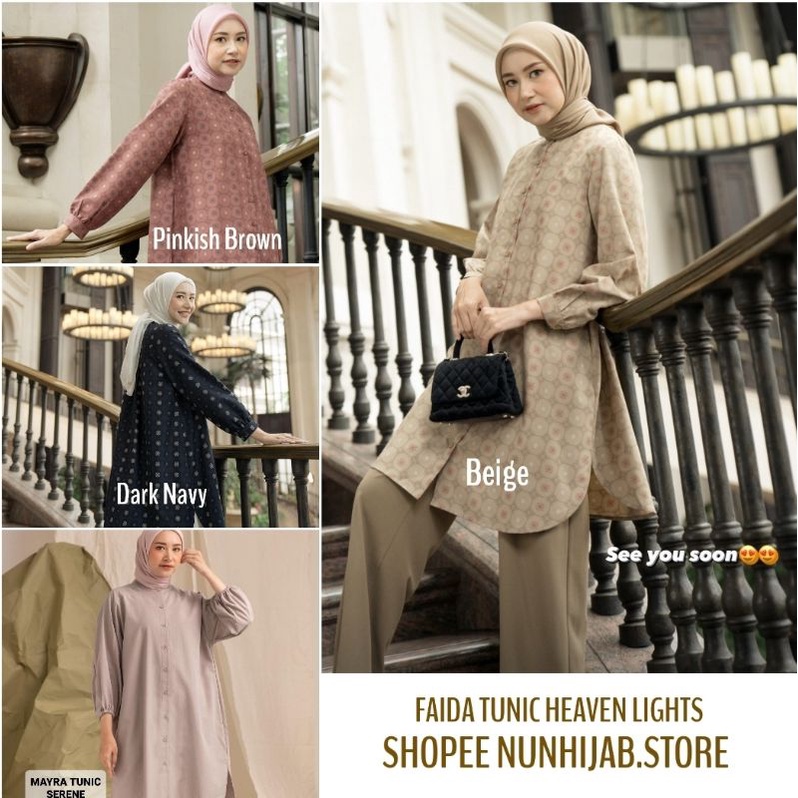 MAYRA FAIDA TUNIC Tunik HEAVEN LIGHTS