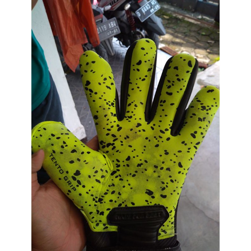 sarung tangan kiper tkb forste poison green sz 10 rijek