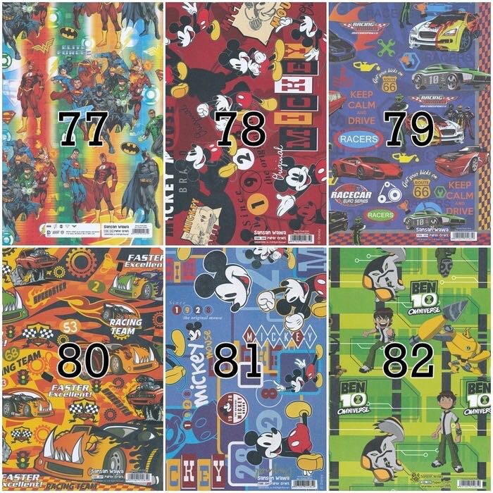 

Kertas Kado Mickey Mouse