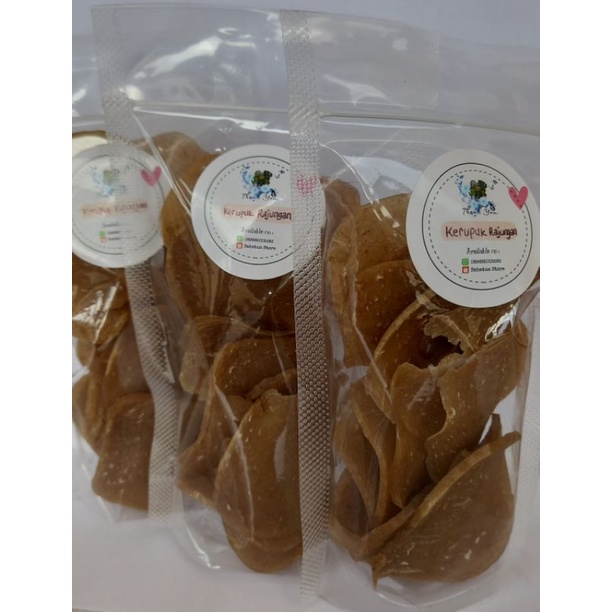 

Kerupuk Rajungan Asli Kemasan Pouch