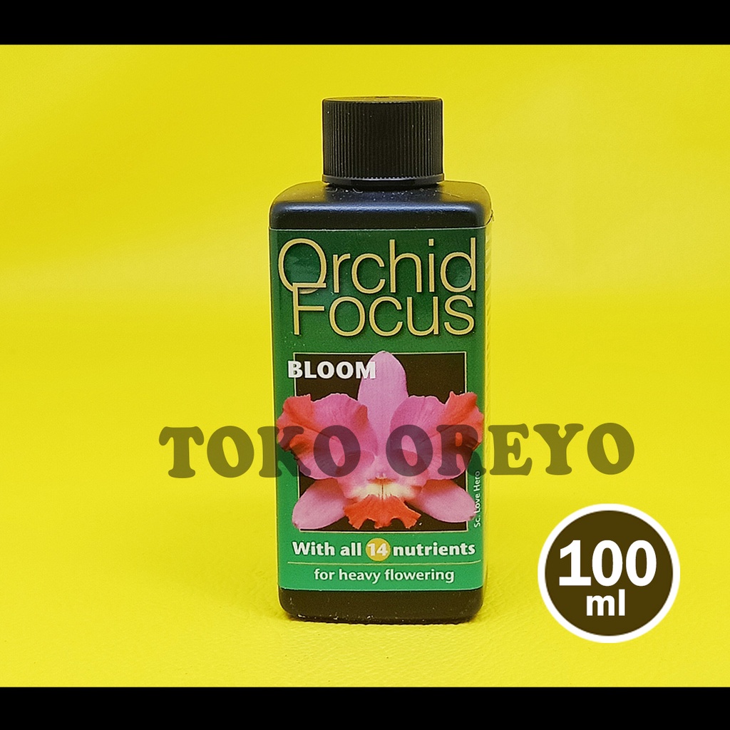 PUPUK CAIR ORCHID FOCUS BLOOM 100 ML ANGGREK