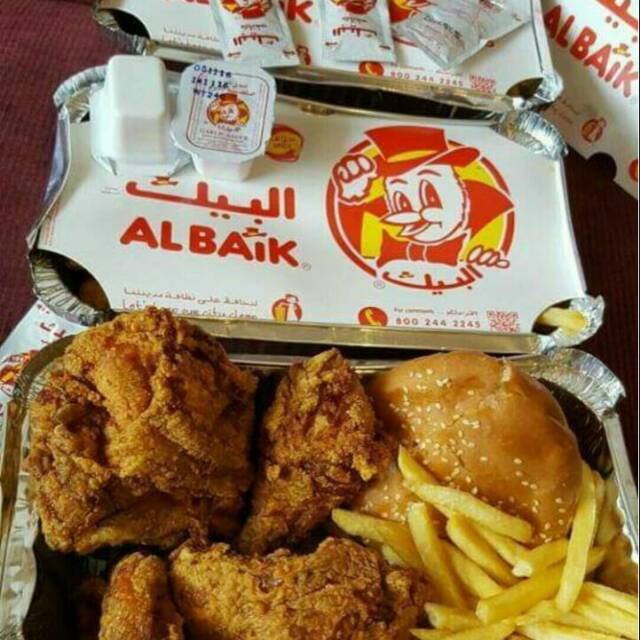 Ayam Albaik Original Makkah Dan Madinah Gojek Jne Yes Only Ready