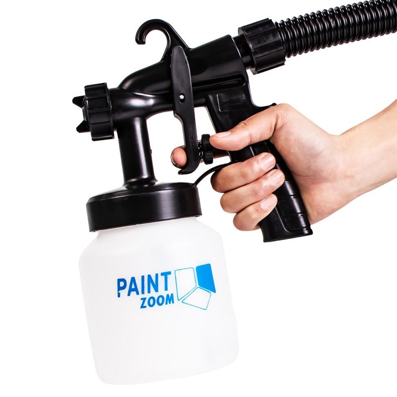 Paint Zoom Spray Gun pistol semprot cat listrik, penyemprot cat portabel 650W mudah dan nyaman