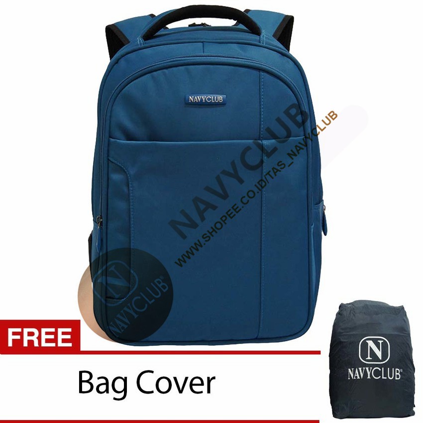 Tas Ransel Laptop/Travel/Sekolah Navy Club 8232 - Blue