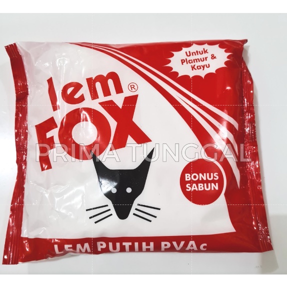 Lem FOX Putih PVAC 400 gram Lem Kayu PVC Serba guna