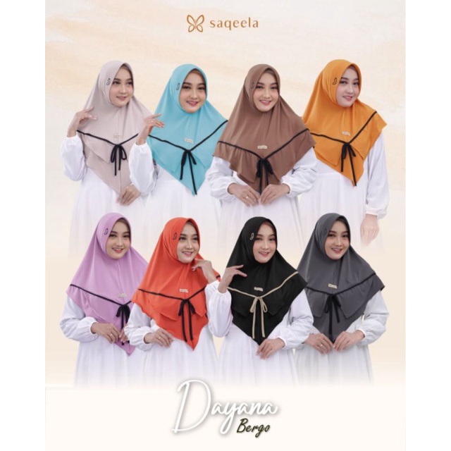 Bergo Dayana SAQEELA HIJAB