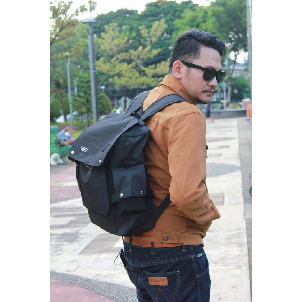 Tas Ransel Pria Keren Backpack Outdoor / Tas Punggung Cowok Casual Kerja A17