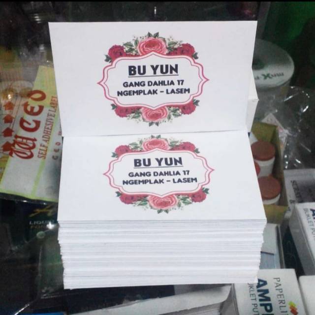 

Amplop kondangan, desain seperti katalog aja. Cantumkan nama di pesan penerima atau WA admin