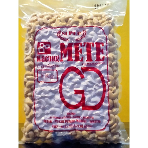 

Kacang Mete Super CAD - 1kg