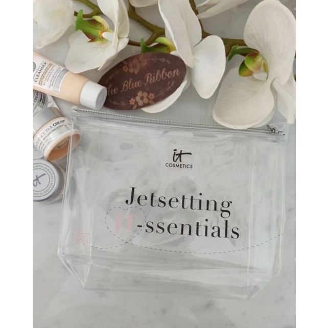 IT COSMETICS TRIO DELUXE SIZE + POUCH