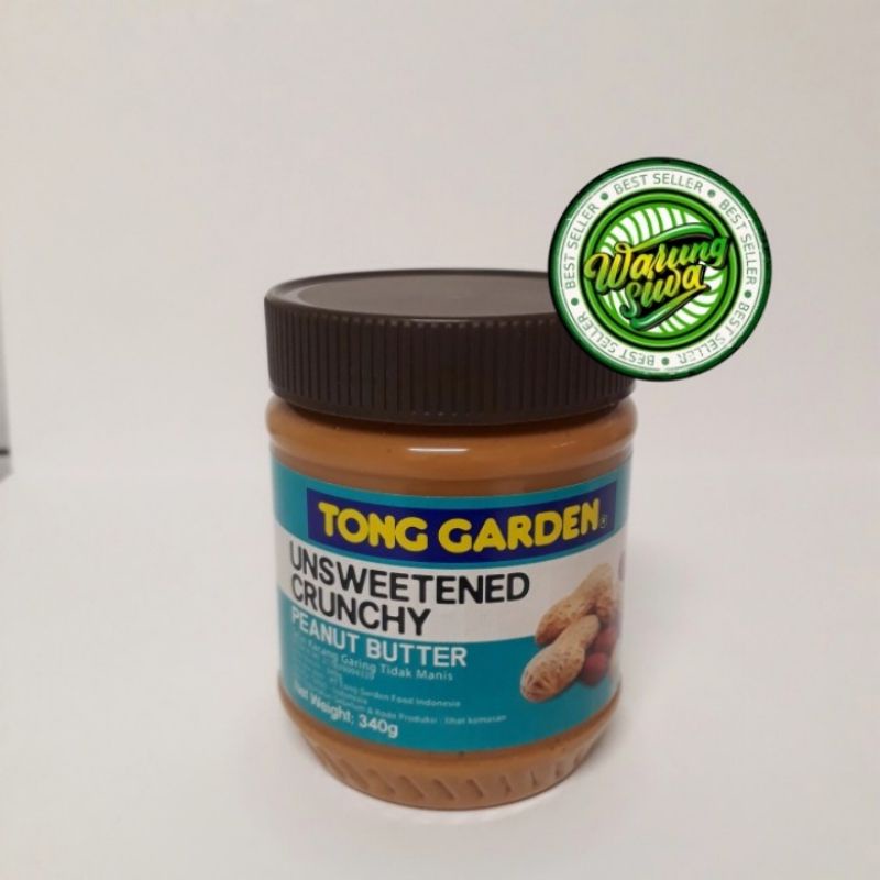 

tong garden unsweetened crunchy peanut butter340gr