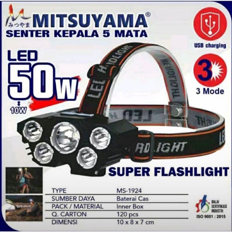PROMO SENTER KEPALA 5 Mata MITSUYAMA MS-1924
