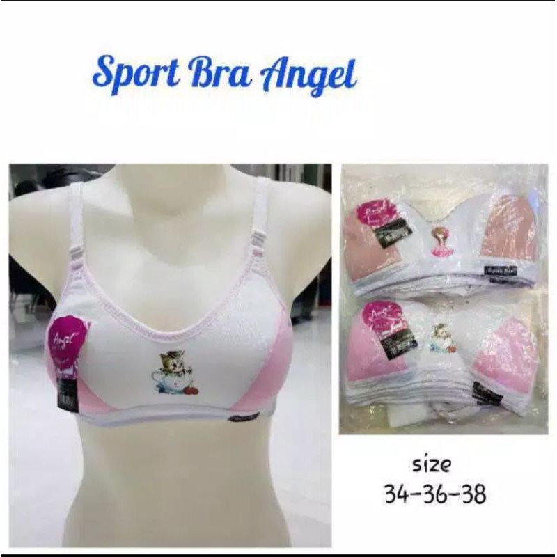 6 PCS/BEEE_91/ANGEL | SPORT BRA | LUSINAN/ BH REMAJA