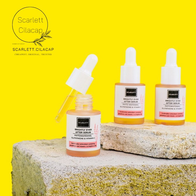 Scarlett Whitening Brightly Ever After Serum || Scarlet Cilacap