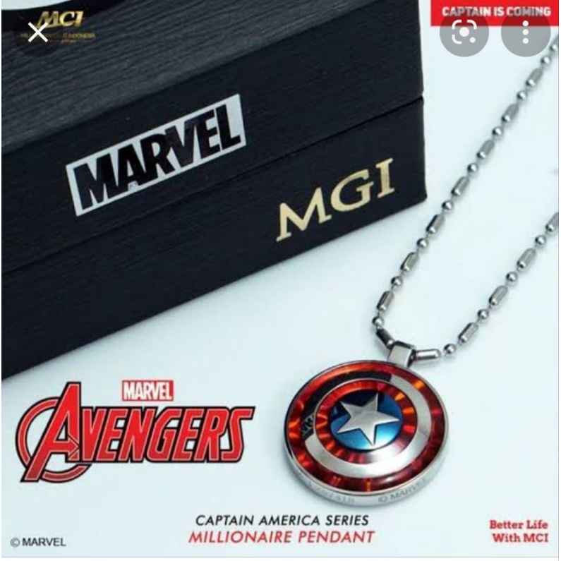 Kalung Pendant MCI SERIES MARVEL