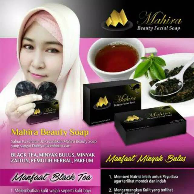 sabun kecantikan Mahira beauty facial soap