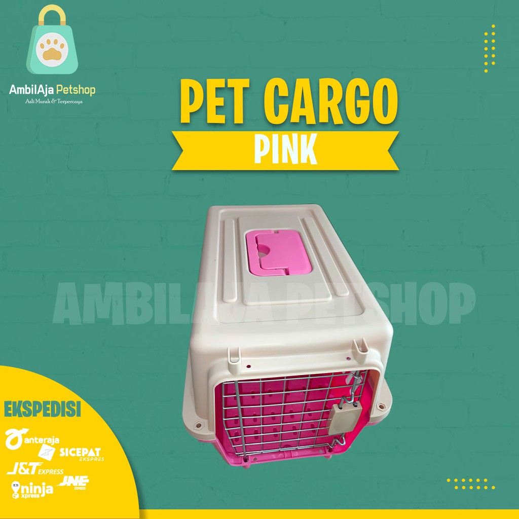 Pet Carrier / Pet Cargo Kucing Anjing dan hewan peliharaan - Krypton