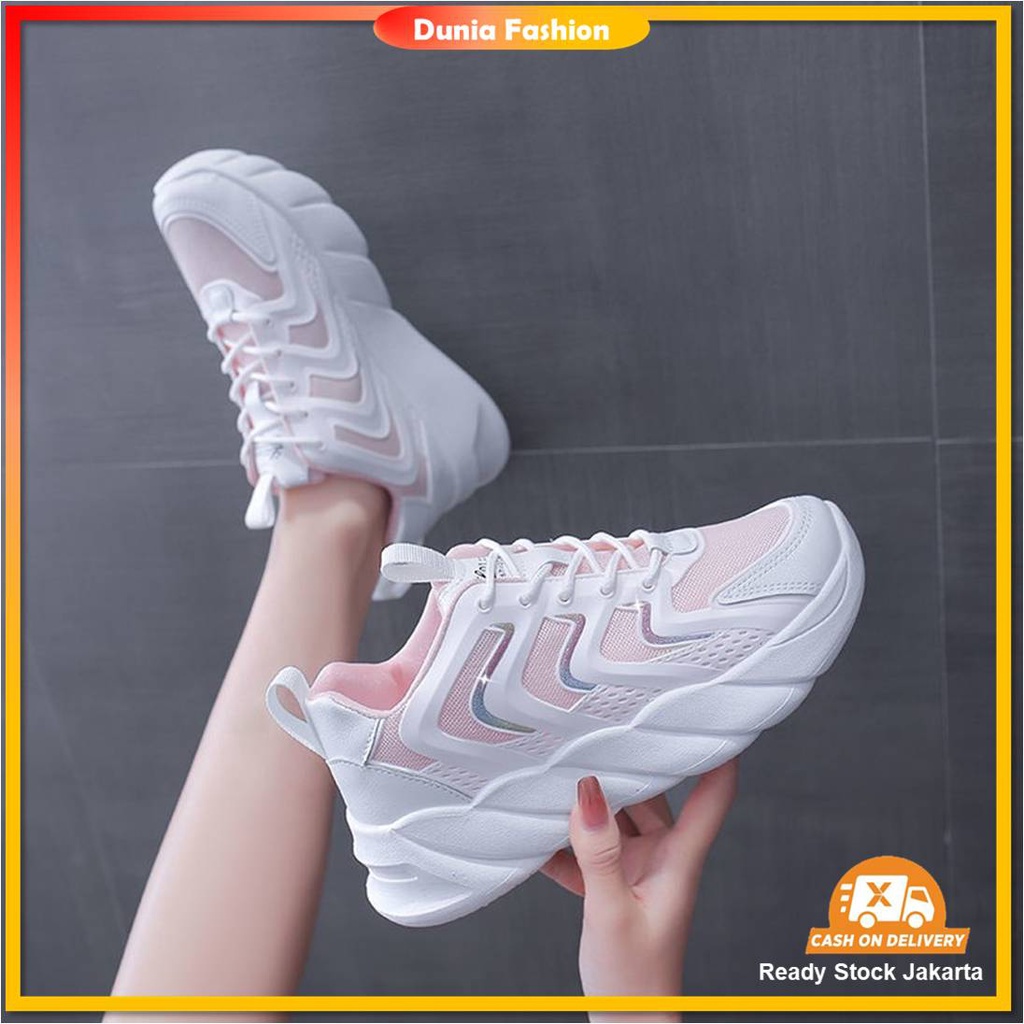 [DUNIA FASHION] Sepatu Wanita Sneakers Wanita Import Premium Quality DF 543