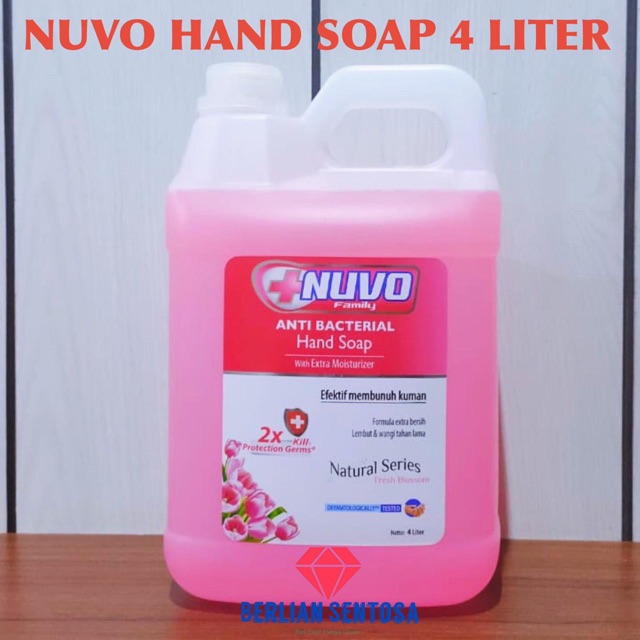 Sabun cuci tangan 4liter merah Nuvo
